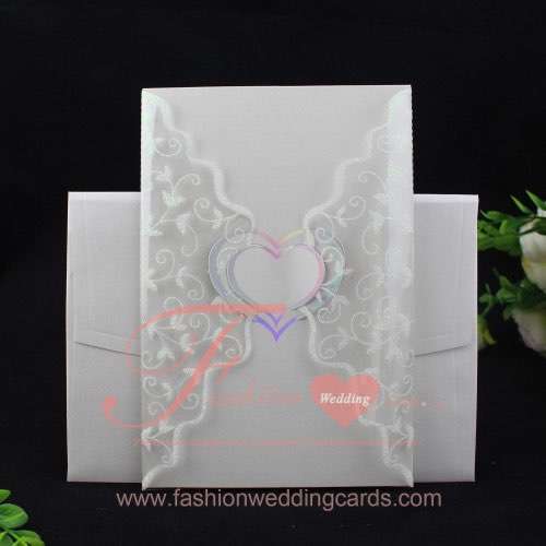 Clear Plastic Wedding Invitation Cards